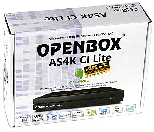 Openbox AS4K CI+ Lite